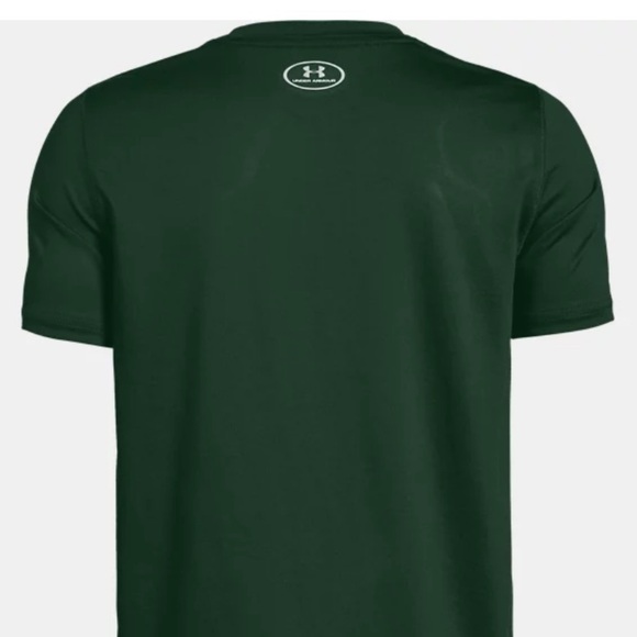 Under Armour New with Tags Loose Mens Army Military Green T Shirt Size Small - Picture 2 of 11